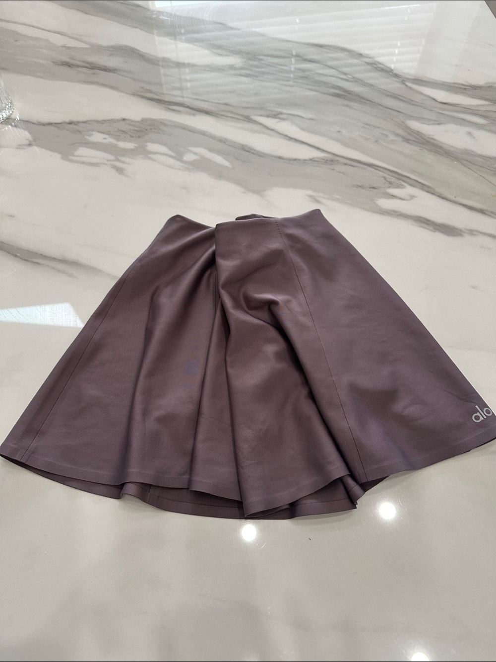 ALO Yoga Mauve tennis/pickleball skirt flared